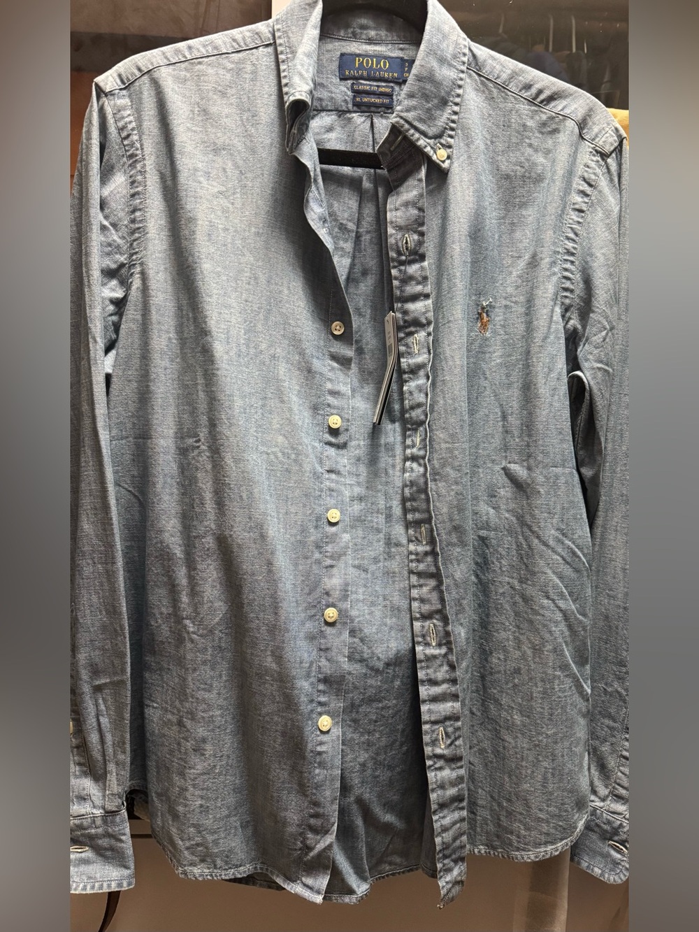 Ralph Lauren Light Blue Denim Shirt Jacket